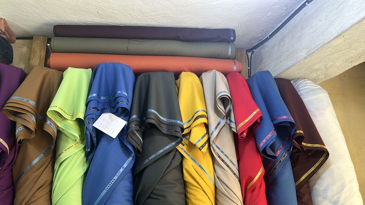 Assorted Cashmere Superfine Wool Suiting Shelf
