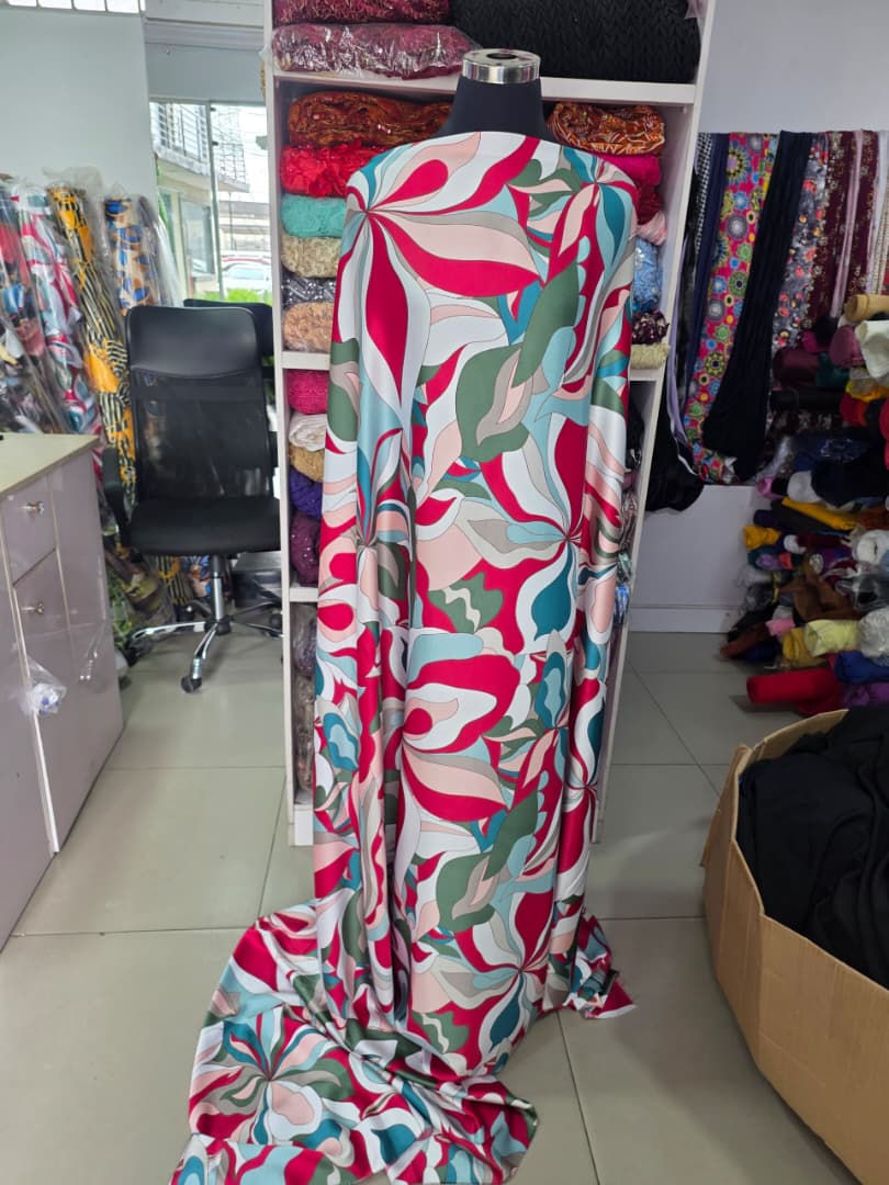 Magenta Teal Retro Swirl Halter Maxi Dress