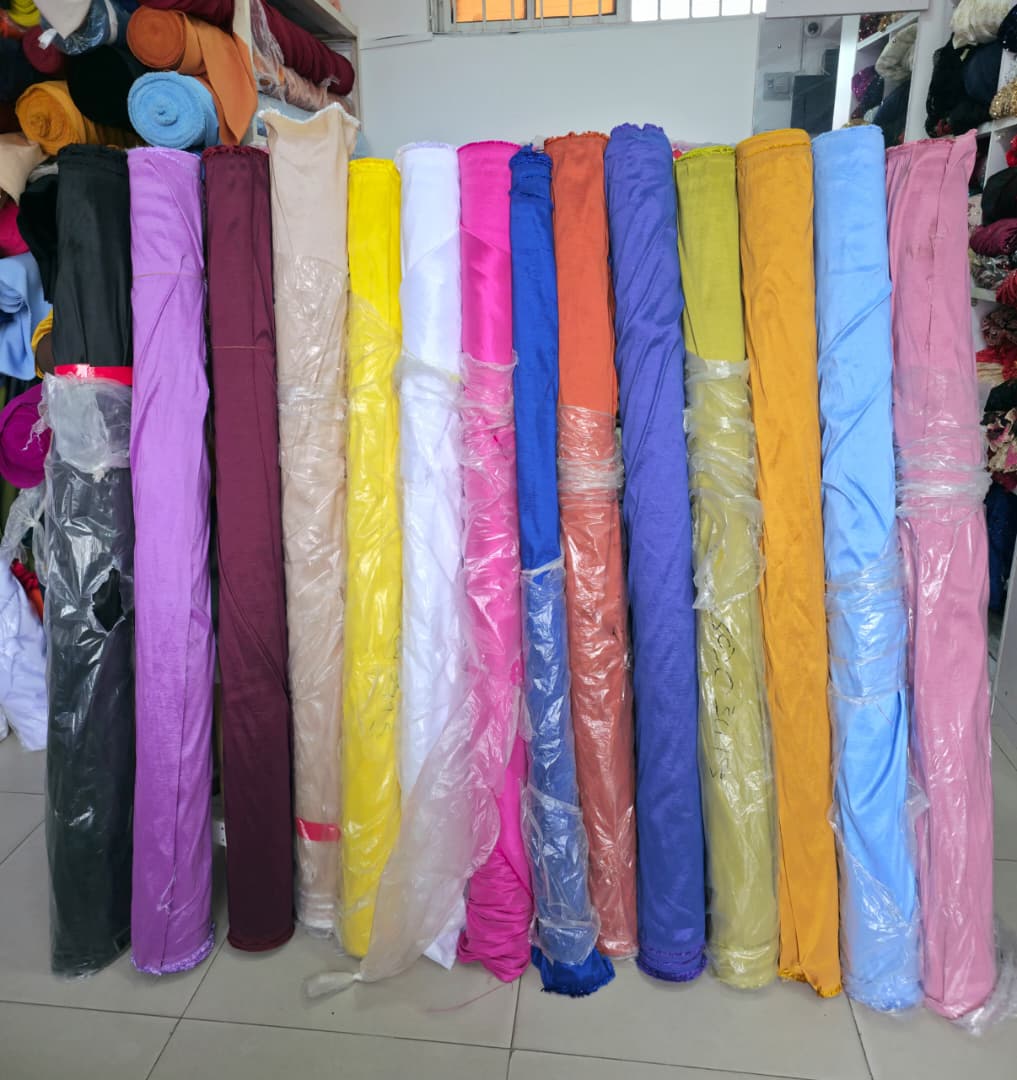 Pastel Spectrum Luxury Fabric Roll Lineup