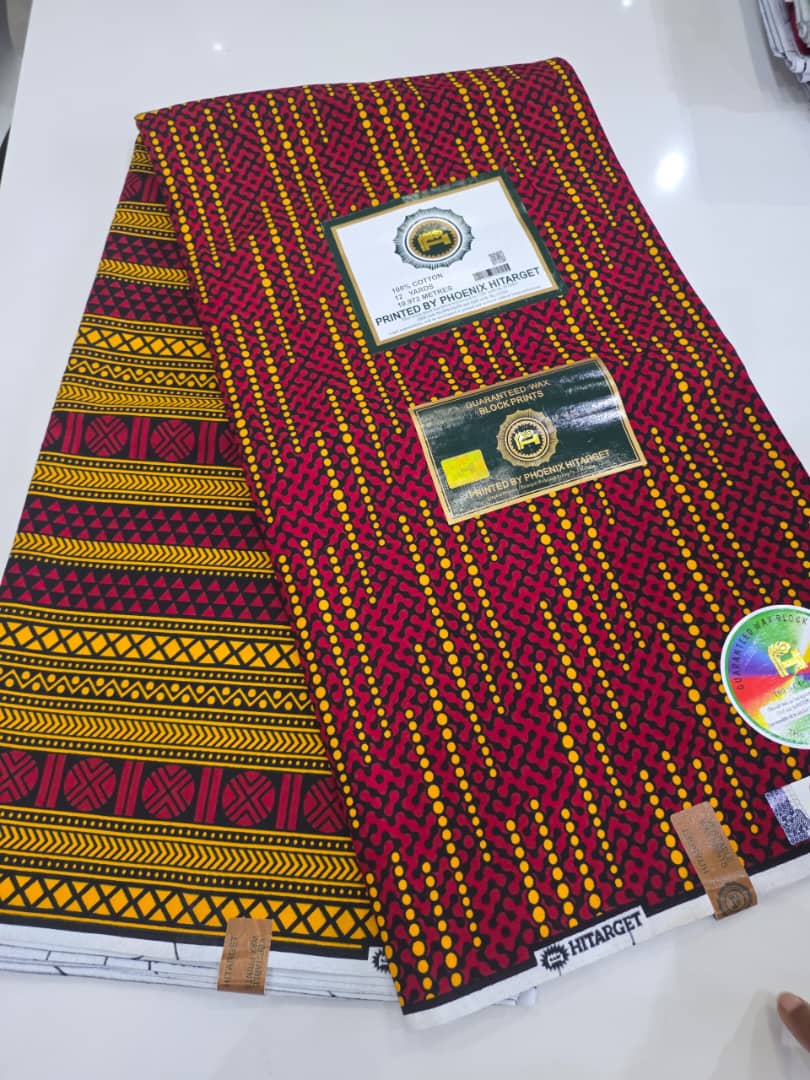 Phoenix Hitarget Red Yellow Maze Wax — 12 Yards