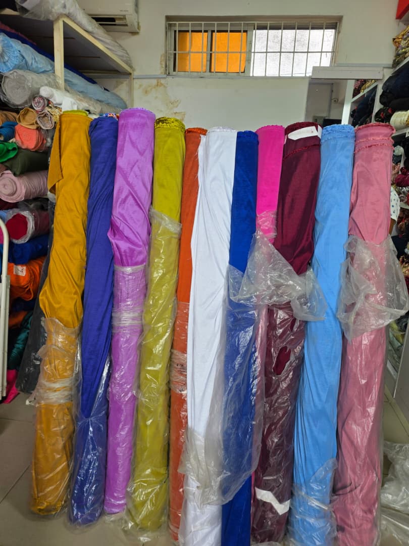 Spectrum Color Luxury Fabric Roll Lineup