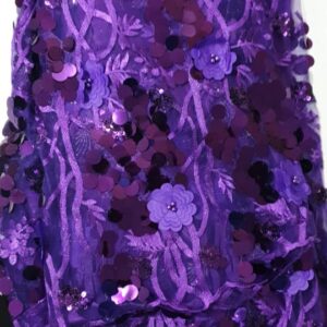 3D Purple Lace